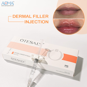 自然外觀 2 毫升唇部注射填充劑質地柔軟